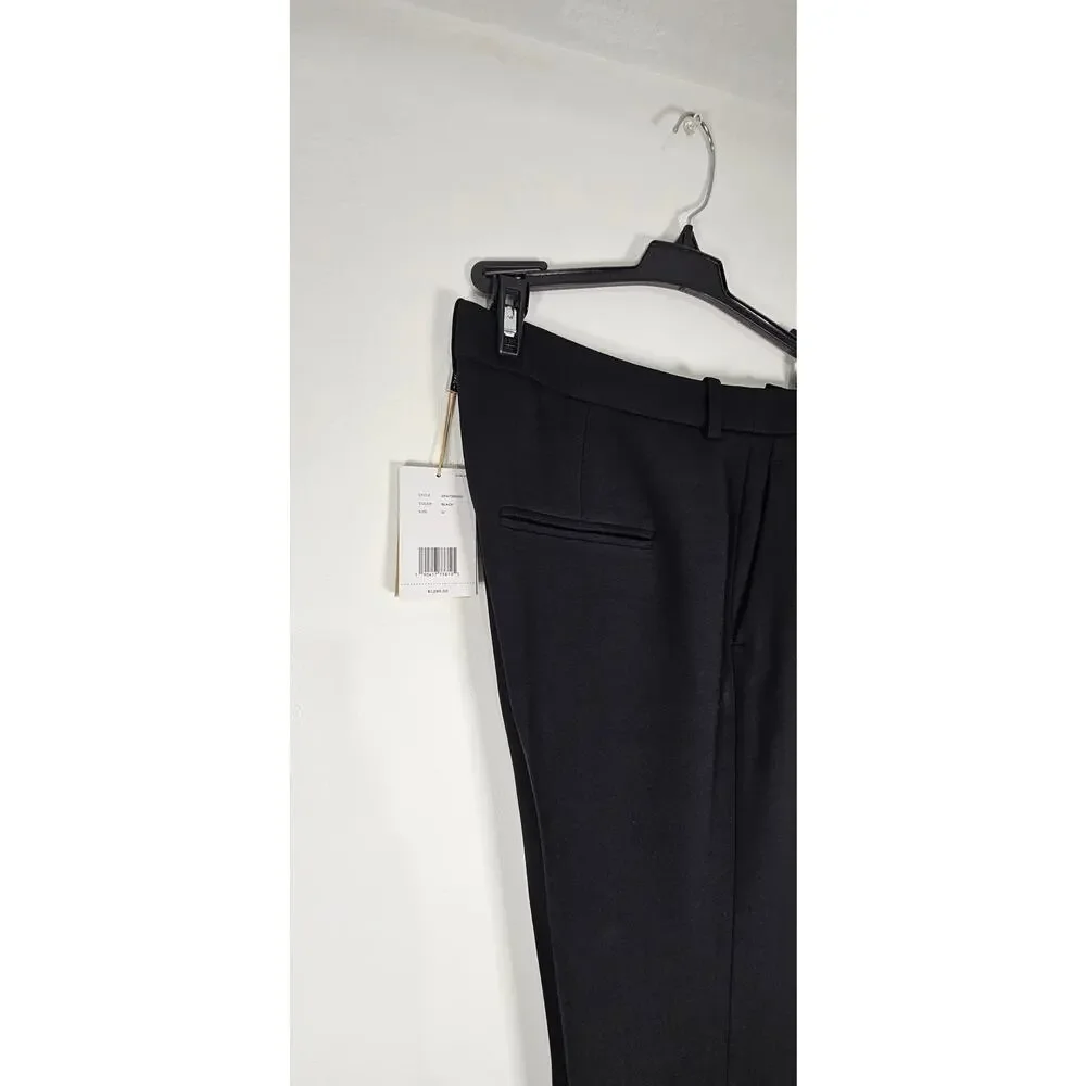 Michael Kors‎ Haylee Double Crepe Sablé Flared Women Trousers  Size 12